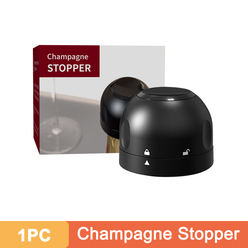 Leakproof Champagne Stoppers Champagne Cork Sealer Cap Bottle