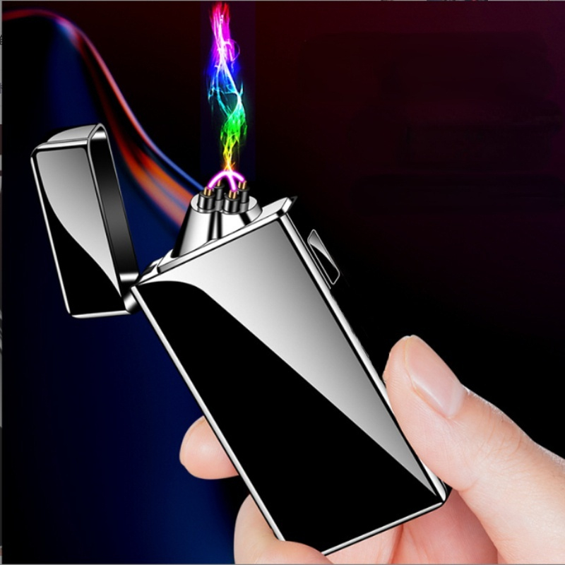 Buy Electric Lighter USB Rechargeable, Windproof Flameless Dual