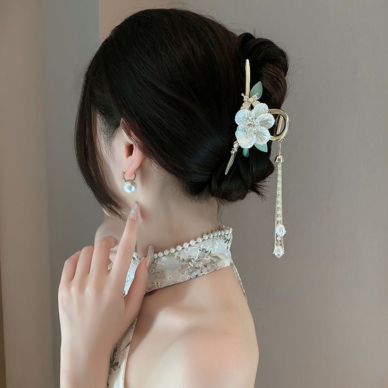 1pc Ancient Style Plate Hair Grab Clip Classical Hanfu Cheongsam Hair Clip  Headwear Women's Accessories | Check Out Today's Deals Now | Temu