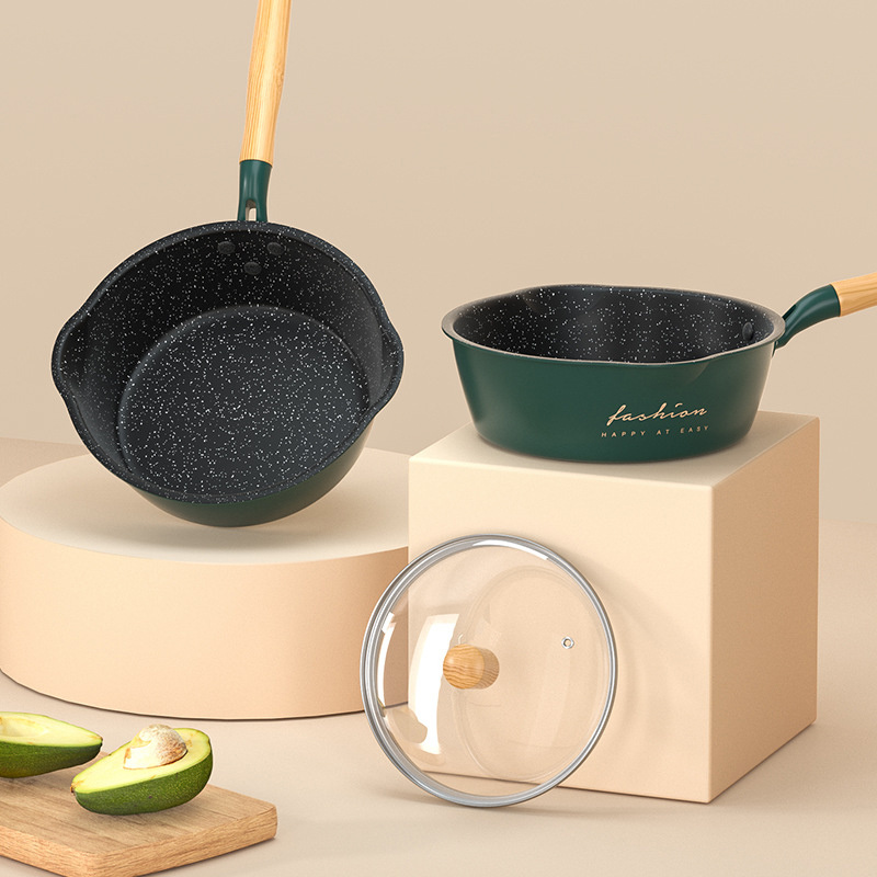 Green Sauce Pan Avocado Green Saucepan Without Lid - Temu