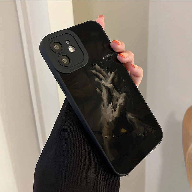 

Multi-series Anti-drop Non-slip Hand Pattern Print Phone Case For Iphone 7-14 Pro Max