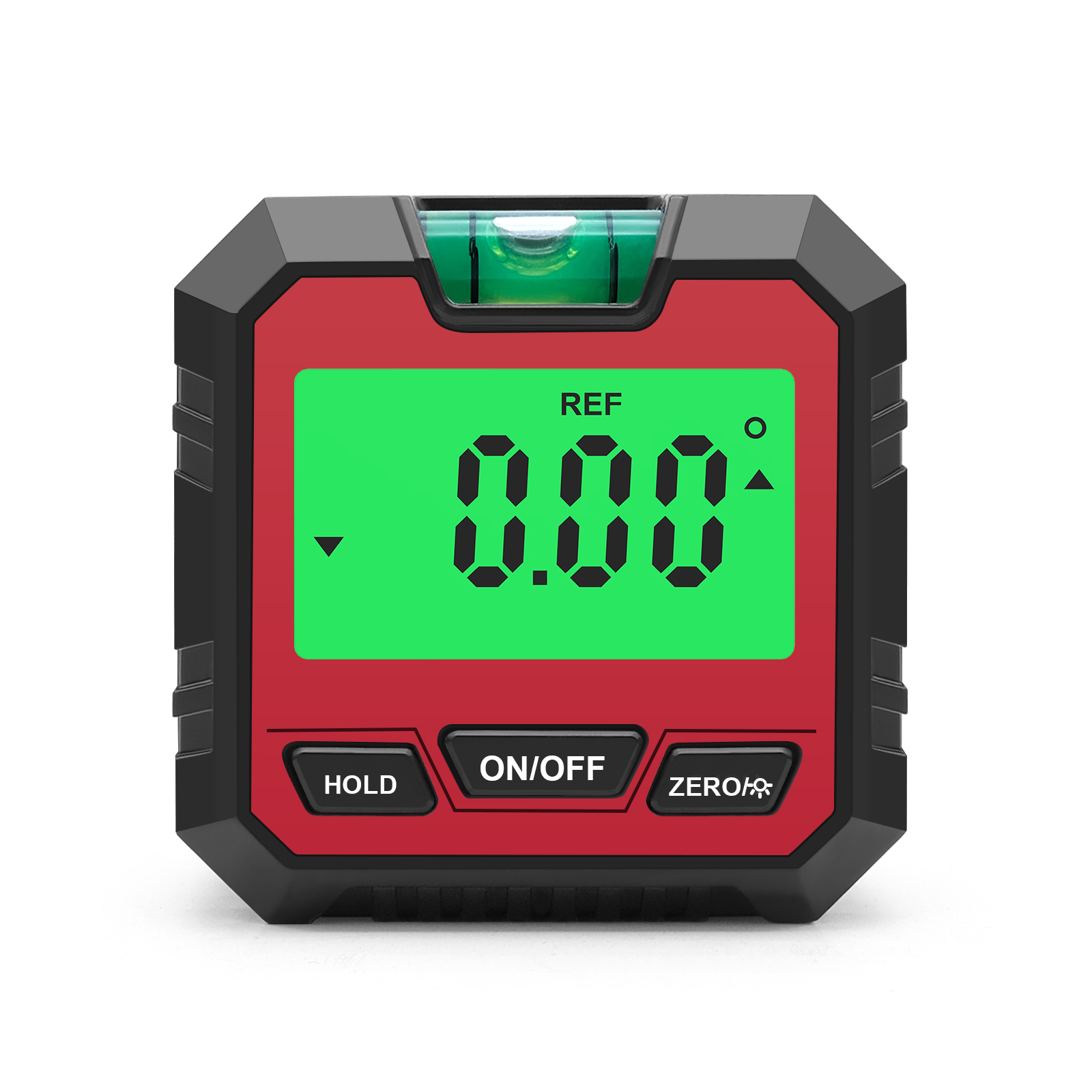 Inclinomètre numérique de rapporteur électronique 0-360 alliage d'aluminium  boîte de biseau numérique jauge d'angle mètre aimants outil de mesure de