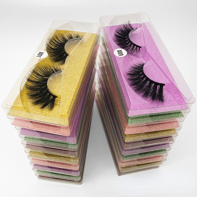 

20 Pairs Natural 3d Faux Mink Lashes - Long And Thick For A Gorgeous Look - Perfect For Daily Party Makeup - Eyes Makeup Sets For Mother
