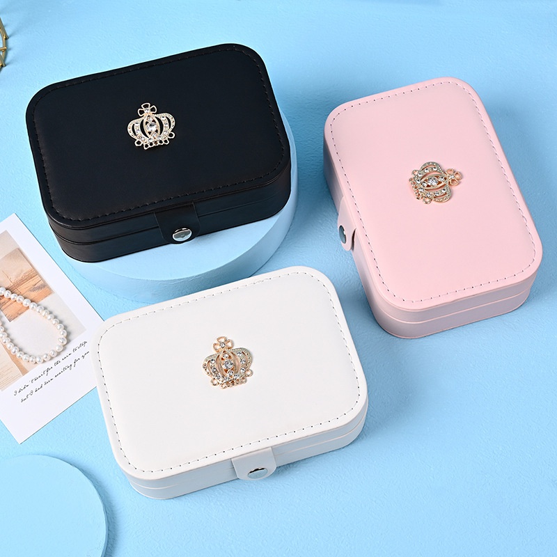 Mini Portable Earrings Jewelry Box