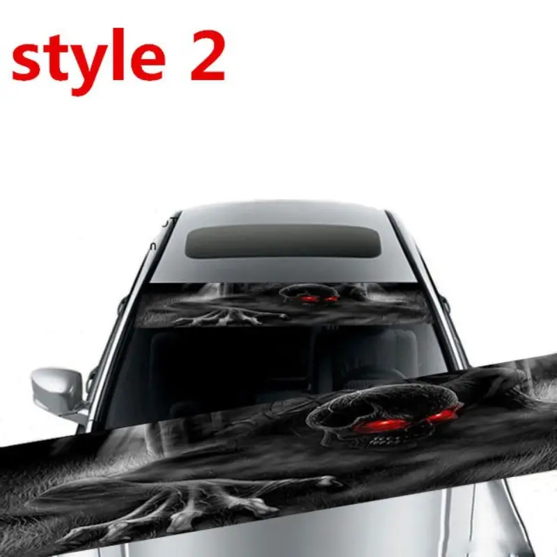 3d Transparent Car Styling Frontscheibe Windschutzscheibe - Temu