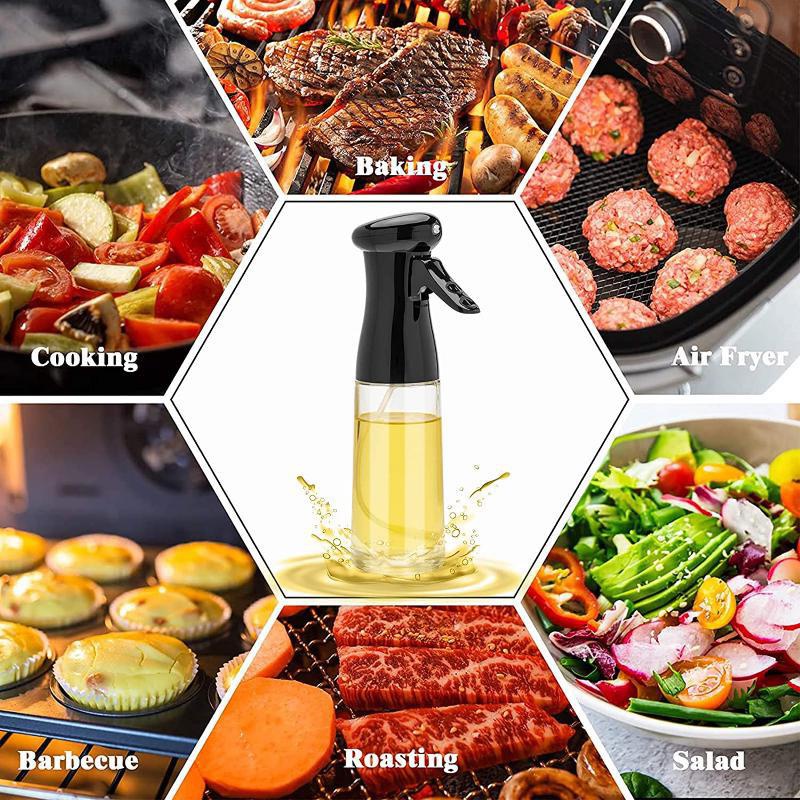 Oil Sprayer for Cooking Olive Oil Sprayer Mister for Air Fryer Vegetable  Vinegar Oil Portable Mini Kitchen Gadgets for