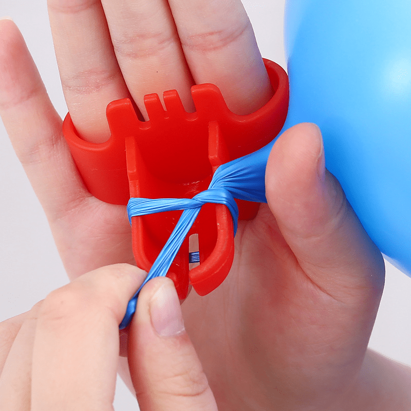 Latex Balloon Knotter Tied Balloon Tool Wedding Birthday - Temu