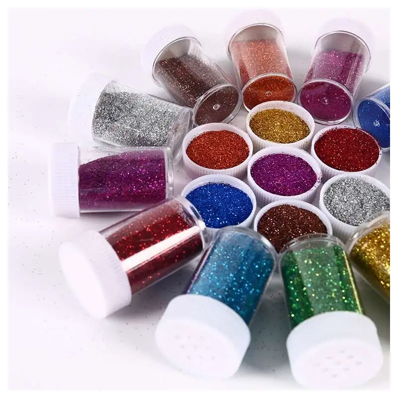 12 Colors Multi purpose Fine Slime Glitter For Arts And - Temu