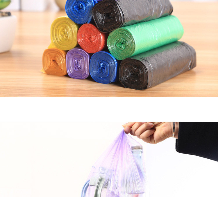 5 Rolls/pack Total 75pcs 4 Gallon Bathroom Small Trash Bag, Disposable Thin Trash  Bag, Pouch Kitchen Storage Small Garbage Bags, Plastic Bag For Bathroom  Kitchen Office Restaurant Cleaning