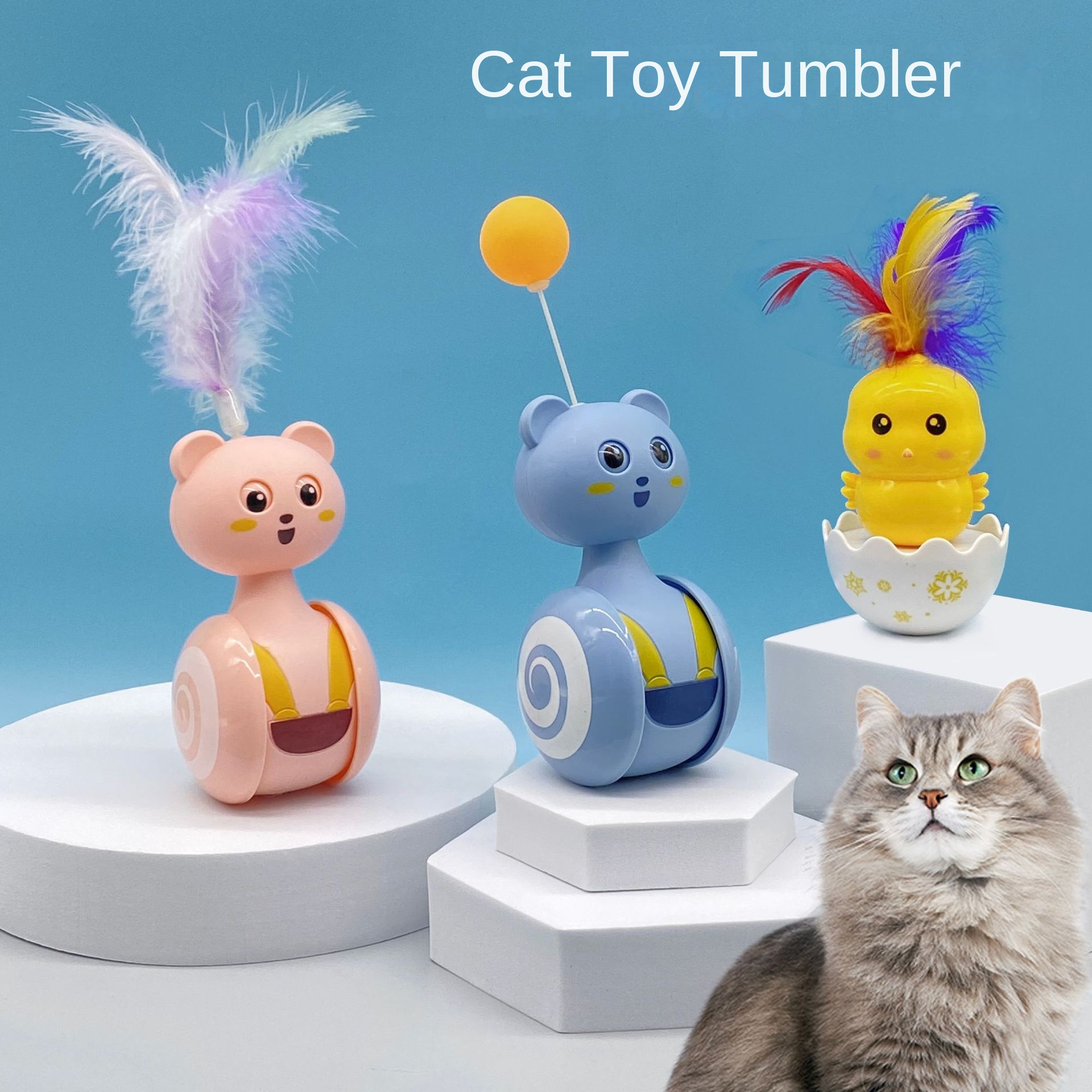 Cat Play Toy - Temu