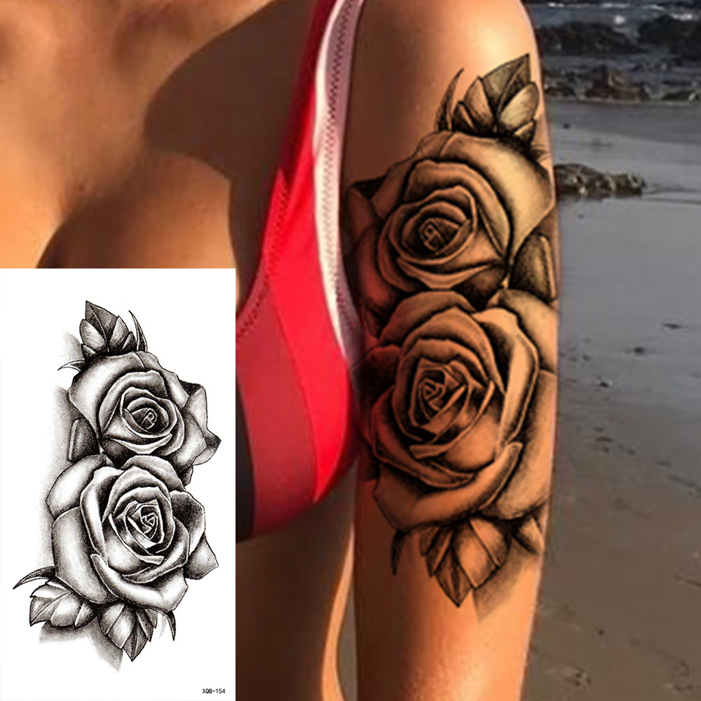 lotus flower tattoo stencils for men