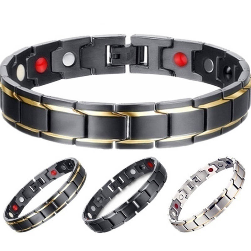 Men's Plated Copper Bracelet Hand Chain Adjustable Bangle