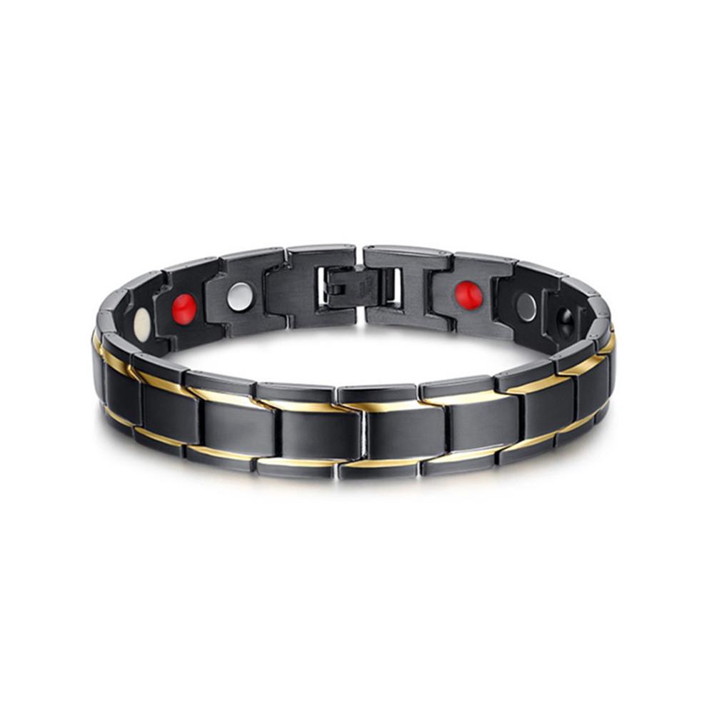 Men's Plated Copper Bracelet Hand Chain Adjustable Bangle