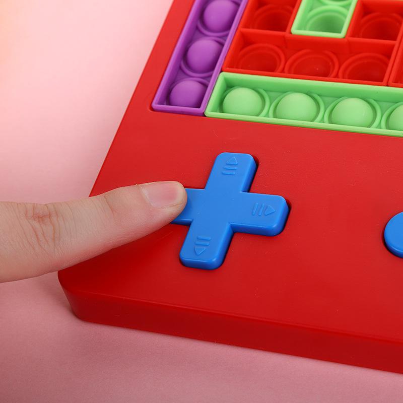 Tetris Children's Puzzle Building Blocks Puzzle Silicone Toy