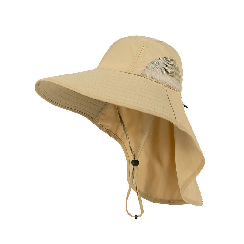 Sombrero Ala Ancha Protección Solar Upf50+ Solapa Cuello - Temu