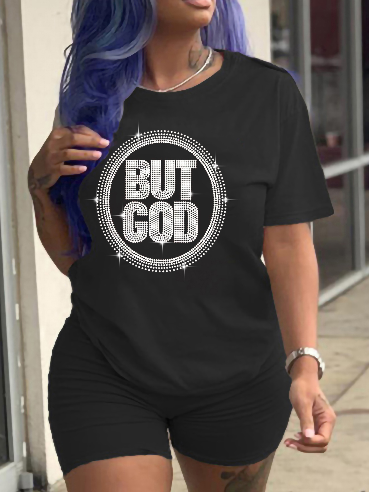 God Say I Am Print T Shirt Short Sleeve Crew Neck Casual Top For Spring  Summer Womens Clothing - Clothing, Shoes & Jewelry - Temu