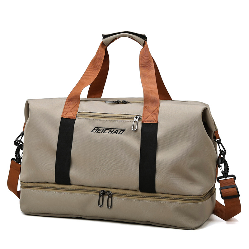 Fashion Large Duffel Bag Travel Storage Carry Bag Simple - Temu Canada
