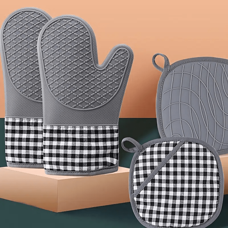 Silicon Oven Mitt: Protect Your Hands in Style