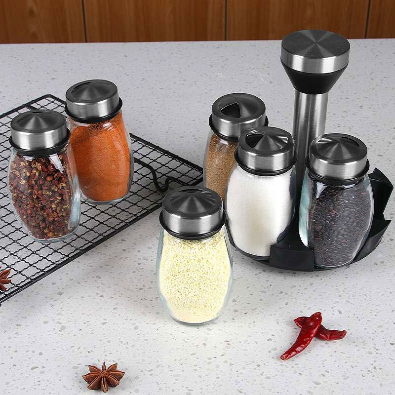 Kitchen Organizer Set Pepper Salt And Sugar Shakers With - Temu