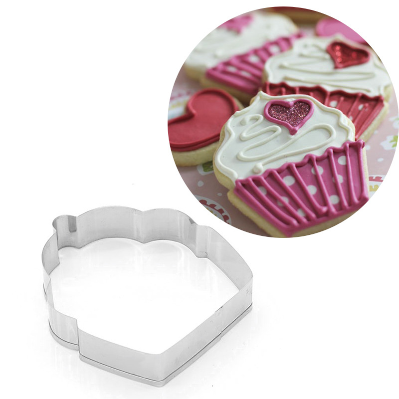 Stainless Steel Pastry Cookie Biscuit Cutter Cake Muffin Decor Mold for  Kitchen Multifunctional Tool