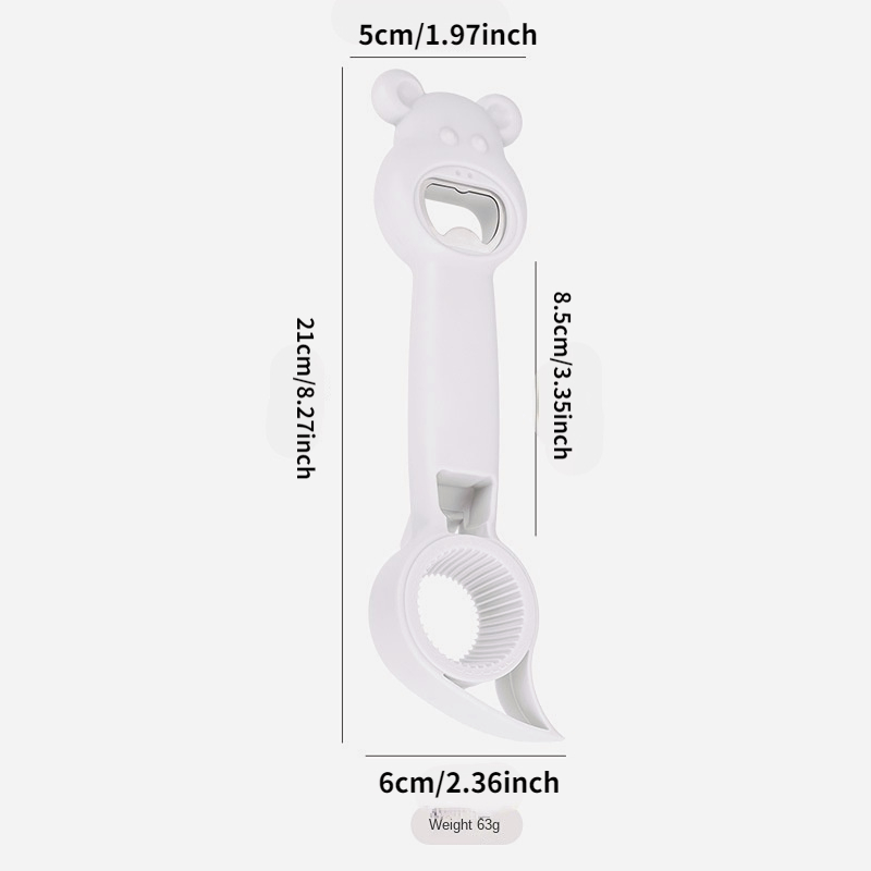 Multi-purpose Four-in-one Bottle Opener, Beer Drink Opener, Bottle Can  Opener, Screw Opener, Canned Fish Opener, For Household Rotary Bottle Opener  Kitchen Accessories - Temu