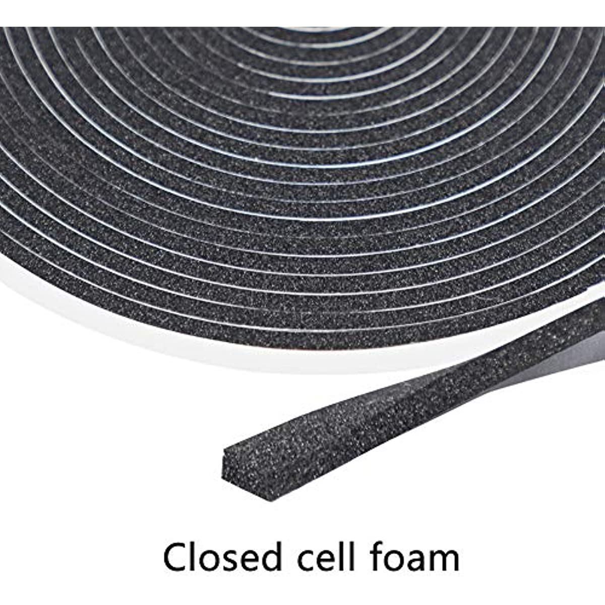 1/4 x 1/8 Closed-Cell Foam-Tape Weatherstripping