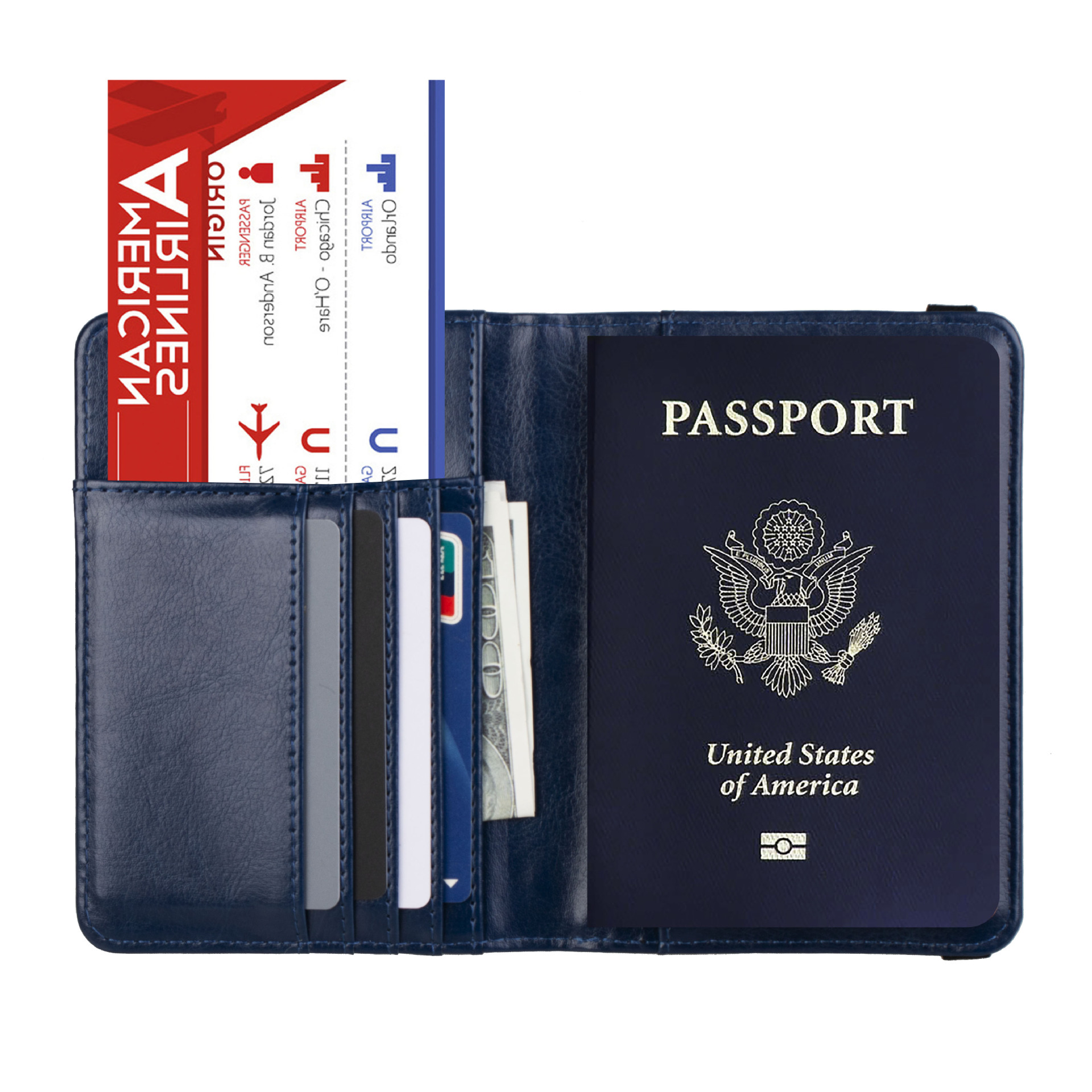 Women's RFID Blocking Passport Holder Cover