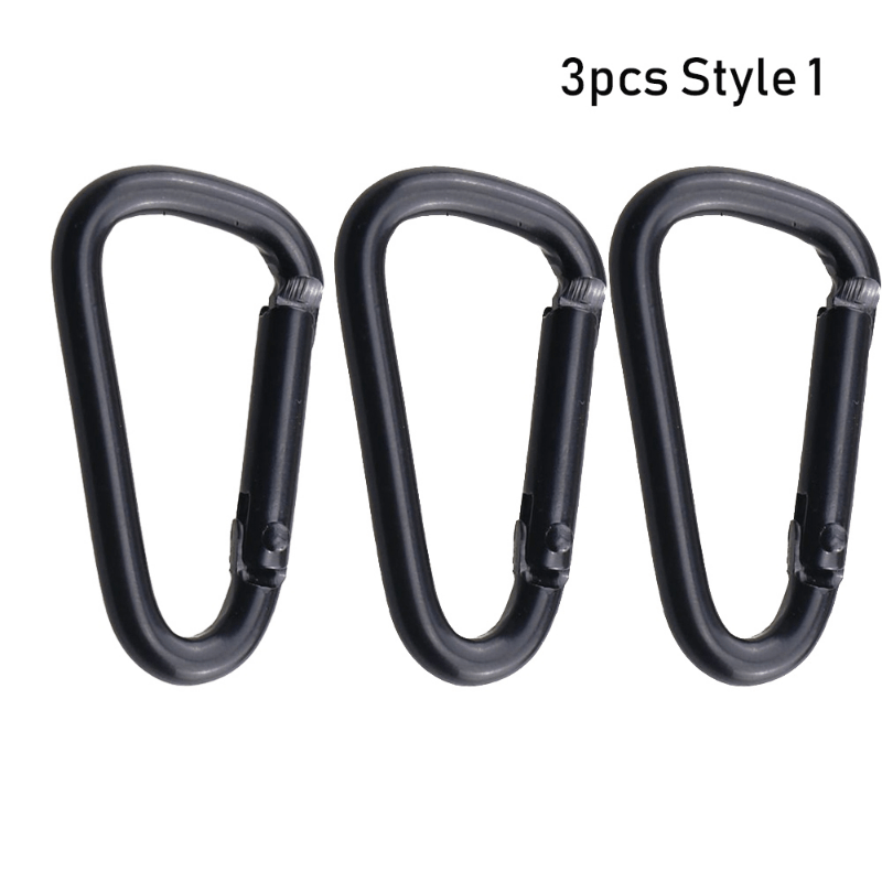 D shaped Keychain Buckle Portable Small Spring Hook Keychain - Temu