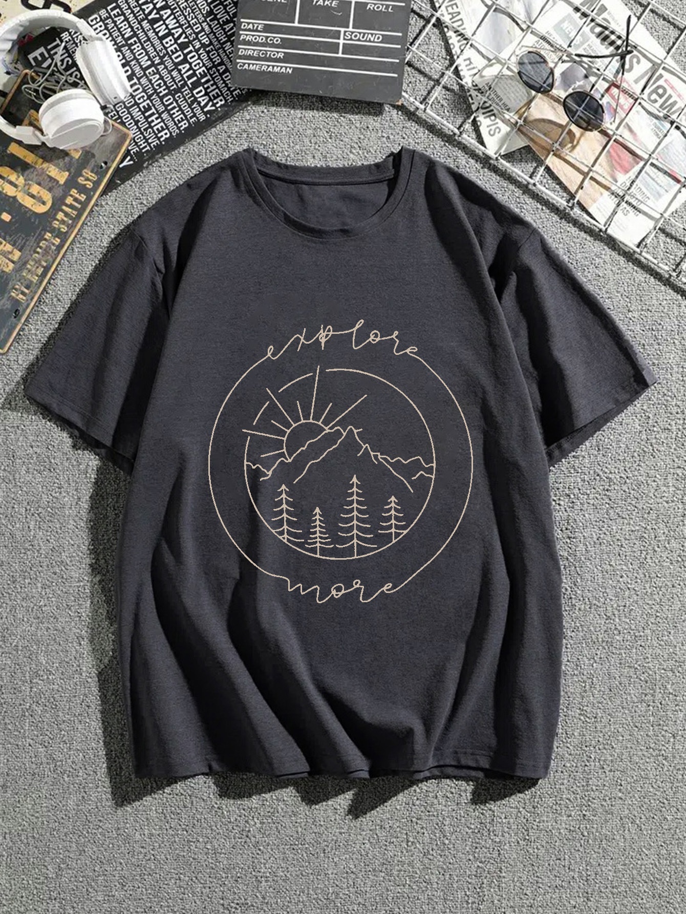 Crinkle T-shirt - T Shirt 