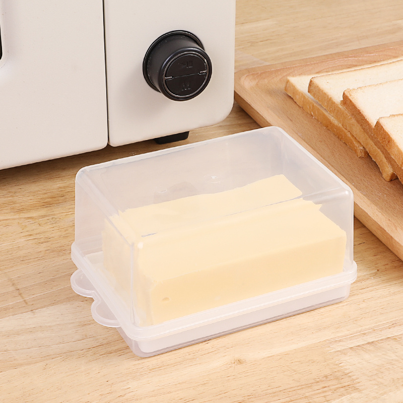 Butter Cheese Airtight Plastic Storage Box With Latch - Temu