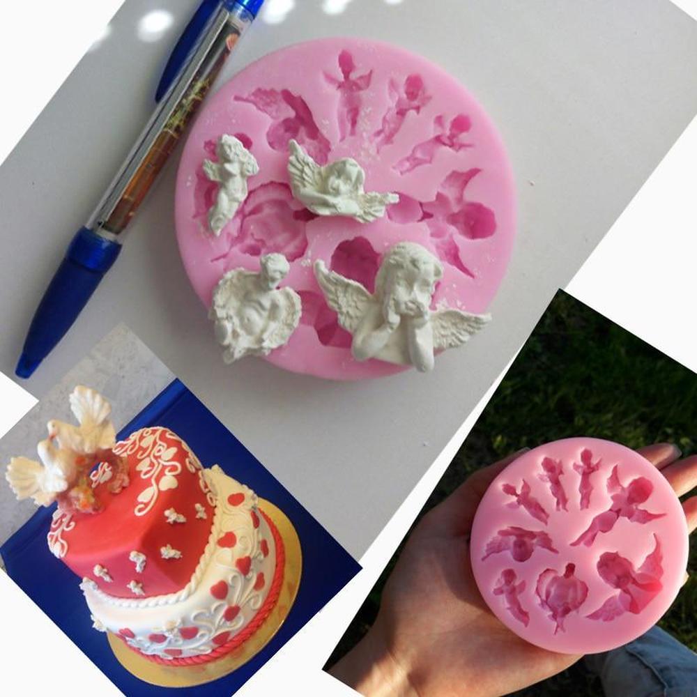 Angel Soap Making Silicone Mold Fairy Fondant Chocolate - Temu