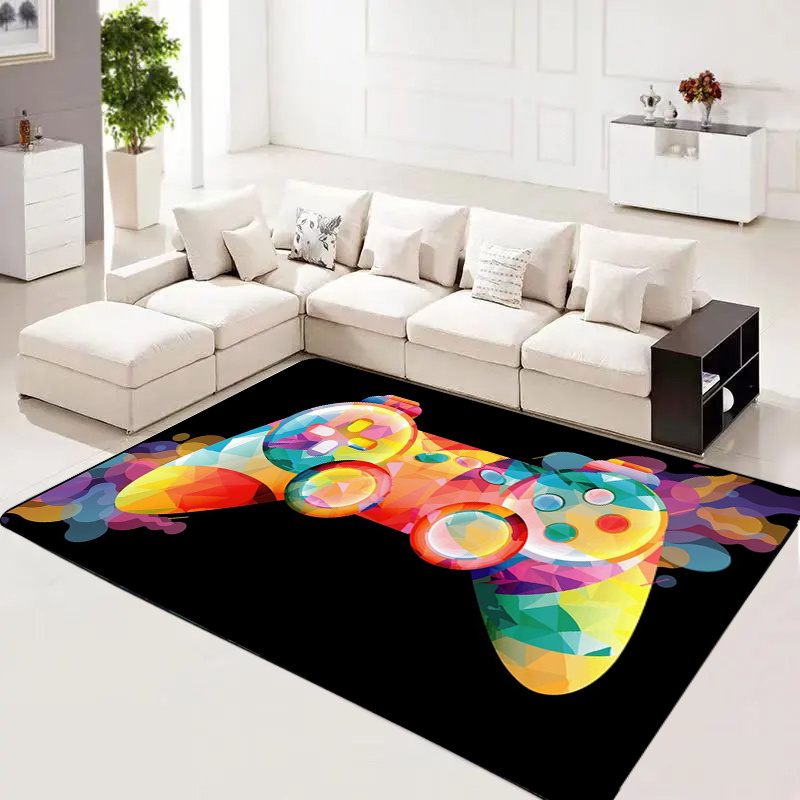 Tapis Modèle de Contrôleur 3D de Gamer Garçon Adolescent