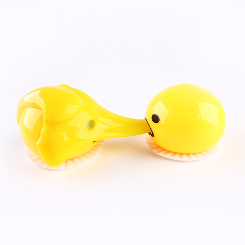 Squishy Puking Egg Yolk Squeeze Ball avec Yellow Goop Soulager le stress  Jouet