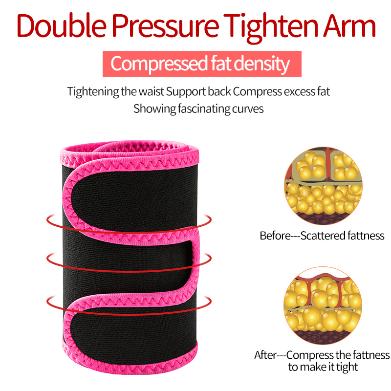 1 Pair Womens Sauna Arm Trimmers Up To 40cm Easy To Tie Slimming