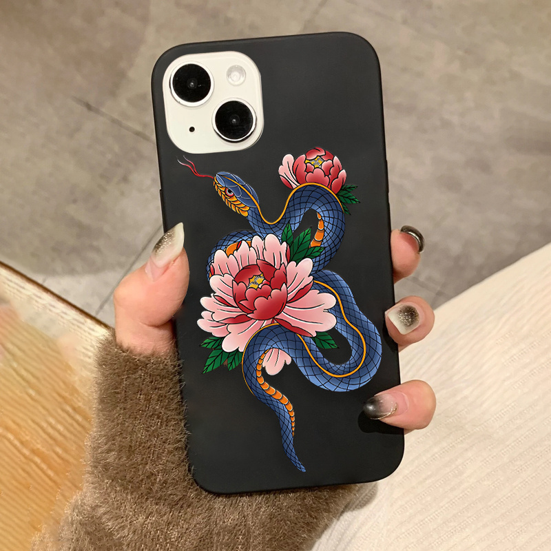 Floral iPhone 13 Case Flower Print iPhone 13 Pro Max Phone 