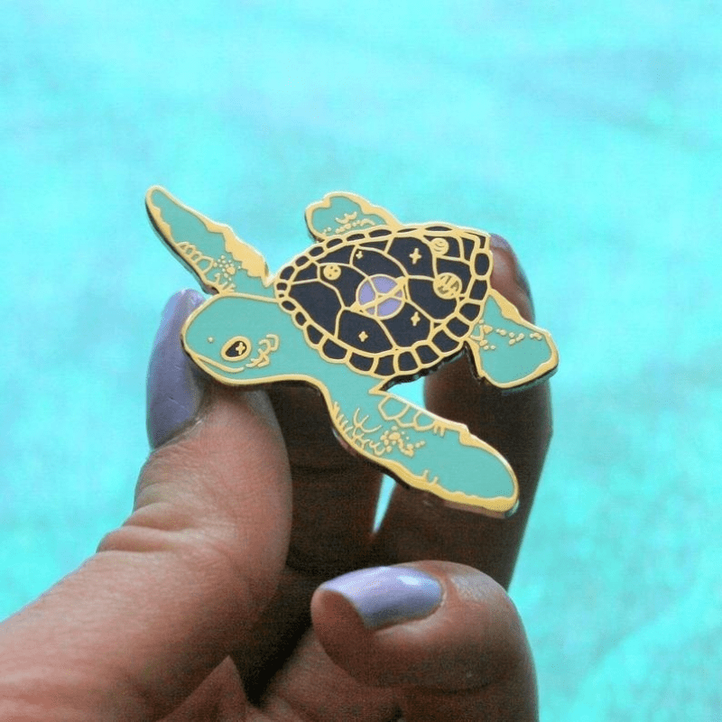 1pc Cute Small Turtle Brooch