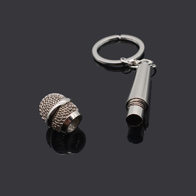 Acheter Mode Mini guitare pendentif strass porte-clés chaîne porte