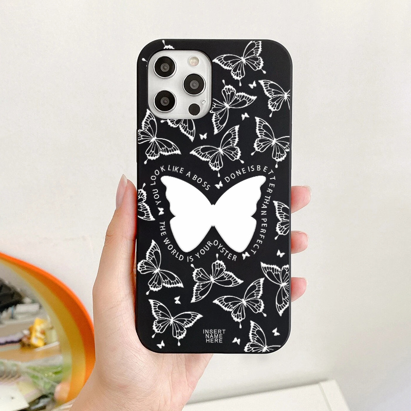 V Sign Pattern Design Protective Mobile Phone Case For Iphone 14 13 12 11  Xs Xr X 7 Mini Plus Pro Max - Temu Sweden
