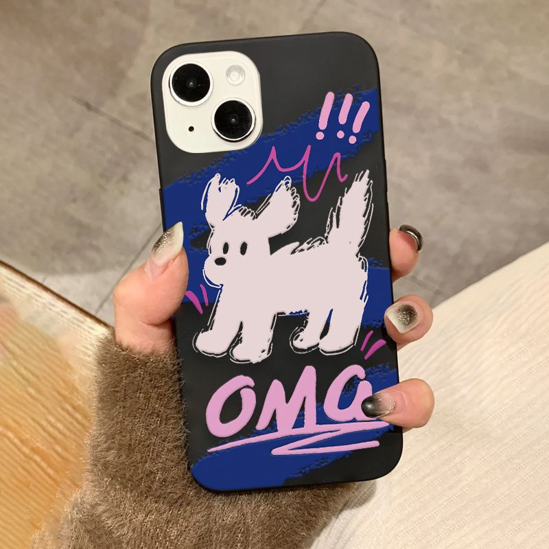 Cute Cartoon Dog Print Mobile Phone Case For Apple Iphone 14 13 12 11 Xr X  Xs 7 Plus Pro Max Mini | Shop On Temu And Start Saving | Temu