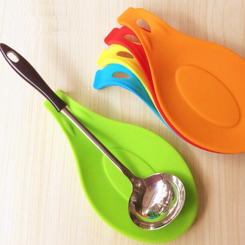 MochiThings: 4pcs Silicone Spoon Rest Set