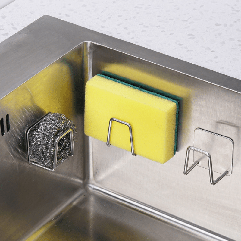 

Rust-proof Stainless Steel Sink Caddy - Keep Your Kitchen Accessories Dry And Organized!