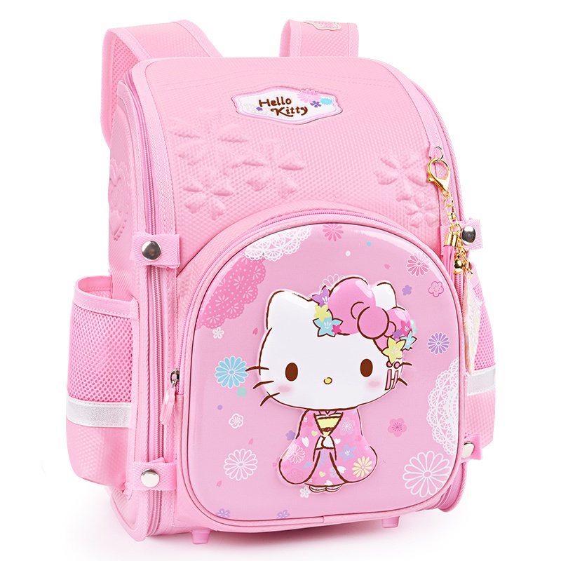 Girls Hello Kitty Pink School Backpack