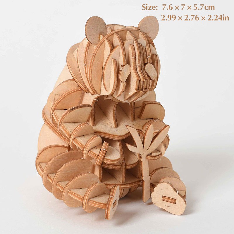 3d Diy Wooden Puzzle Model Handmade Mechanical Toy Building - Temu