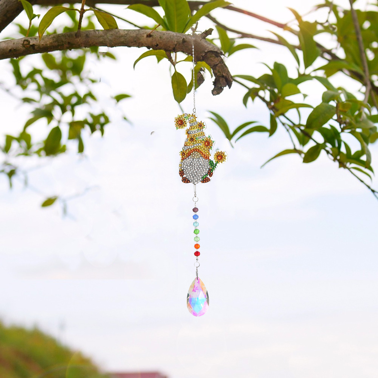 1pc Diamond Painting Wind Chimes Diamond Painting Suncatcher