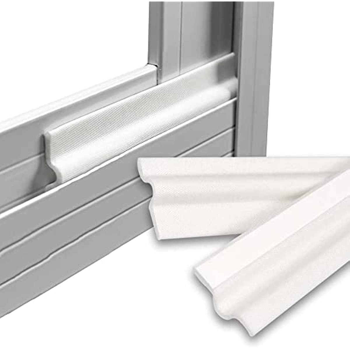 118 inch Weather Stripping Door Seal Strip for Bottom of Door,Self-Adhesive Window Draft Stopper Foam Seal Strip,Soundproof Window Insulation