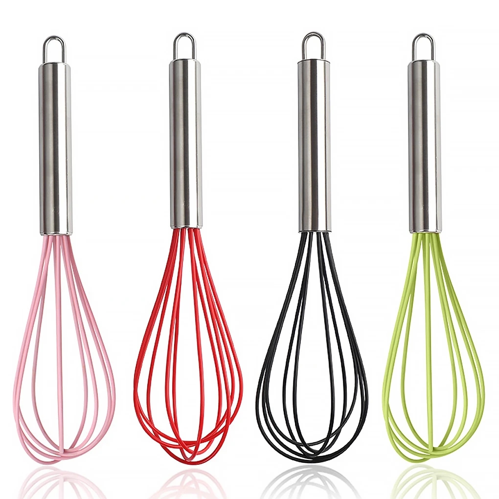 Shop for Egg Beater Manual Hand Mixer Red Stainless Steel Wire