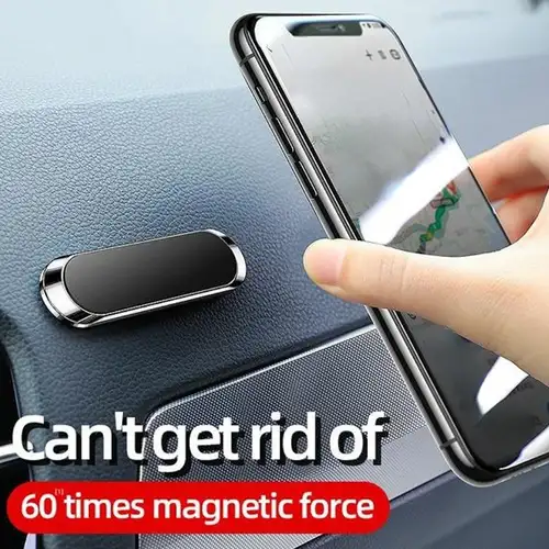Soporte magnético de teléfono móvil para coche, Mini soporte giratorio de  Metal para Redmi, imán fuerte, GPS, montaje de coche para iPhone 13 y  Samsung - AliExpress