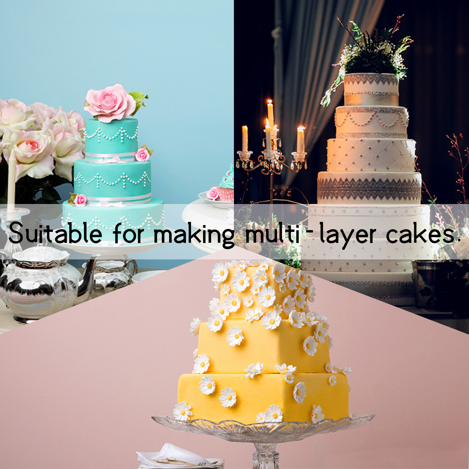 Cake Dowel Rod Support Tiered Cakes Stick With Separator Plate Baking  Supplies