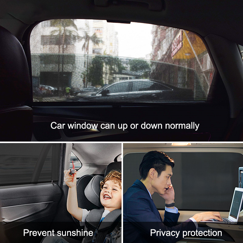 Rideau pare-soleil pour fenêtre de voiture, Protection UV, accessoires de  Protection pour véhicule SUV, modè RearM