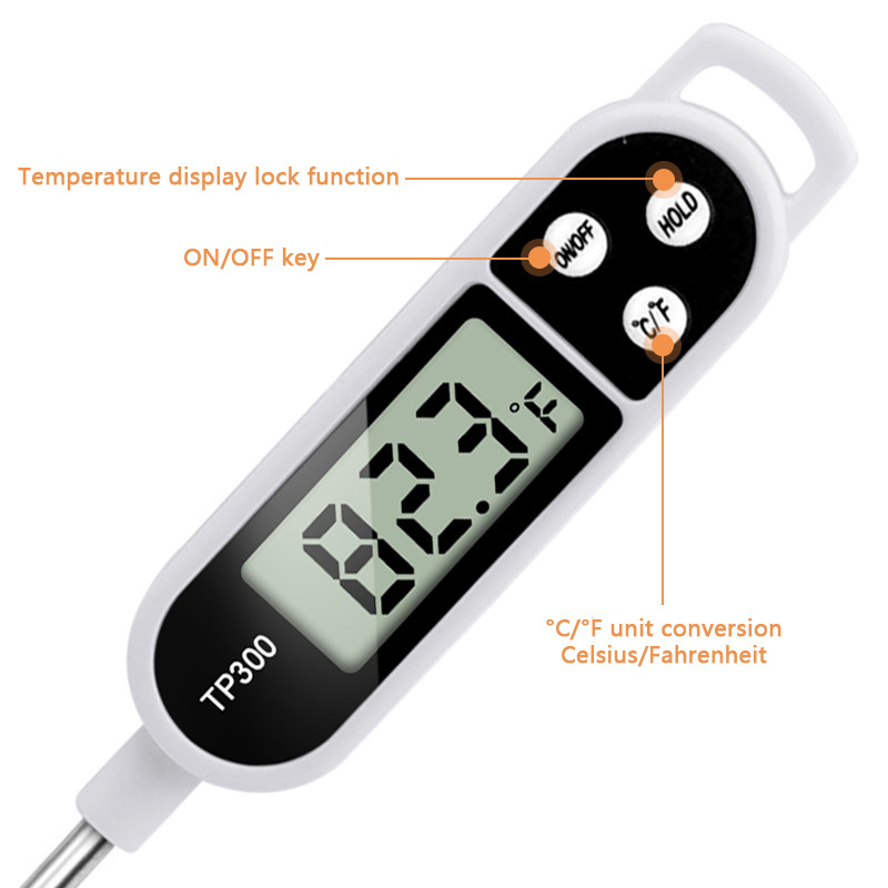 TP300 Komfortables digitales Lebensmittelthermometer mit